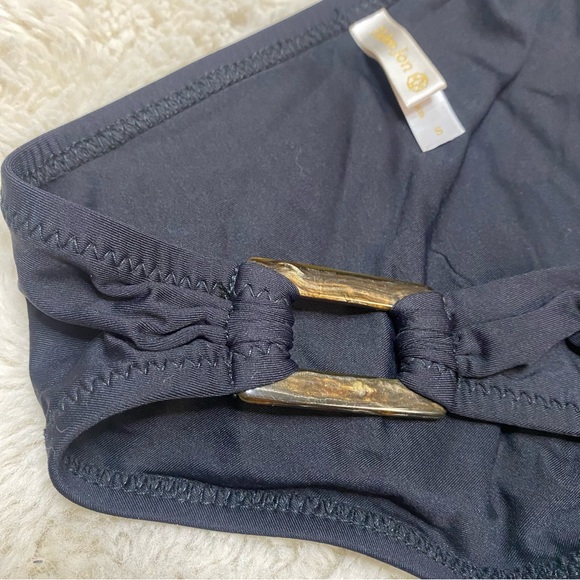 Helen Jon Essential Tortoise Tankini Hipster Bikini Two Piece Set Black Small - Picture 13 of 16